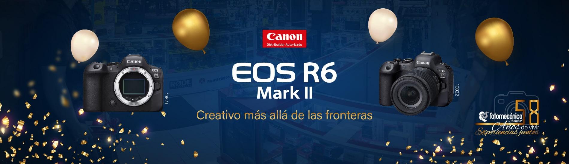 Canon EOS R6 Mark II. Aniversario 58 Fotomecánica J. Bolaños