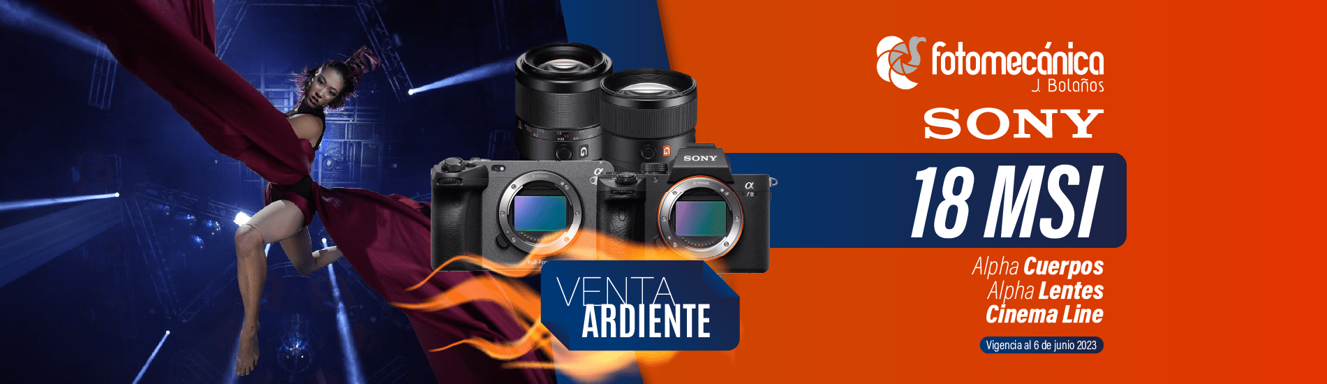 Sony 18 MSI. Venta Ardiente al 6 de junio 2023 D