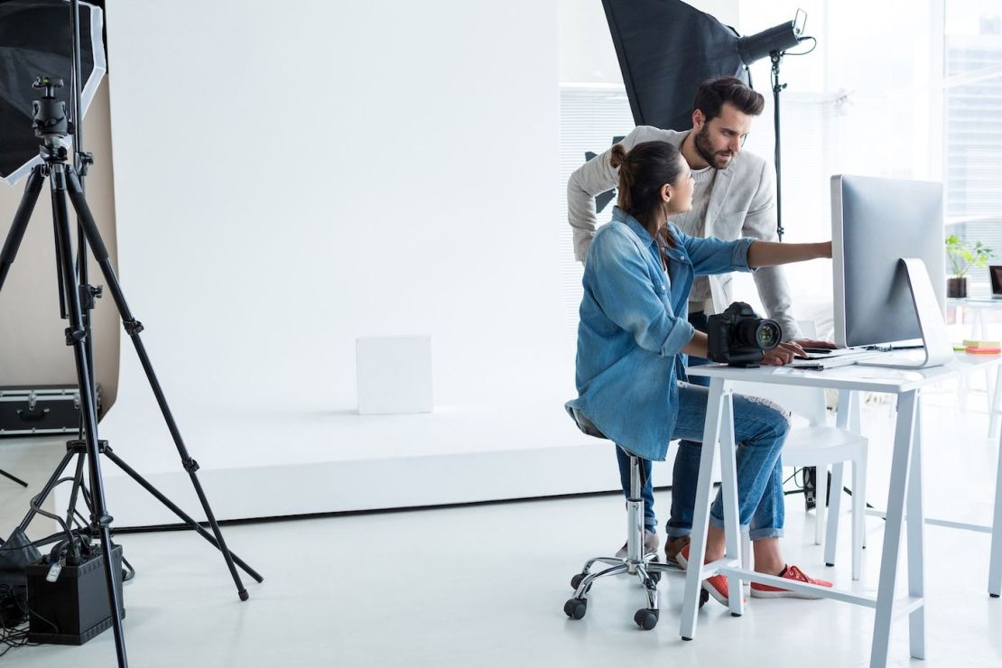 Equipo de estudio fotográfico para principiantes