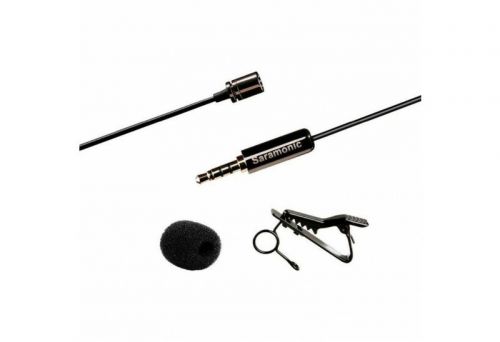 Saramonic SR-LMX1+ Microfono lavalier plug 3.5mm 