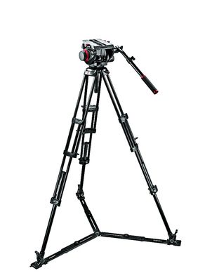 Tripie Manfrotto 509HD,545GBK P/Video C/Cabeza 509HD P/13.5kg. 
