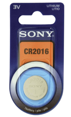 Bateria de litio Sony tipo CR2016 blister con 1 Pieza