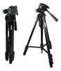 Tripie profesional de aluminio para cámara 1.72m,SL-3600 Deluxe con soporte para celular y control bluetooth