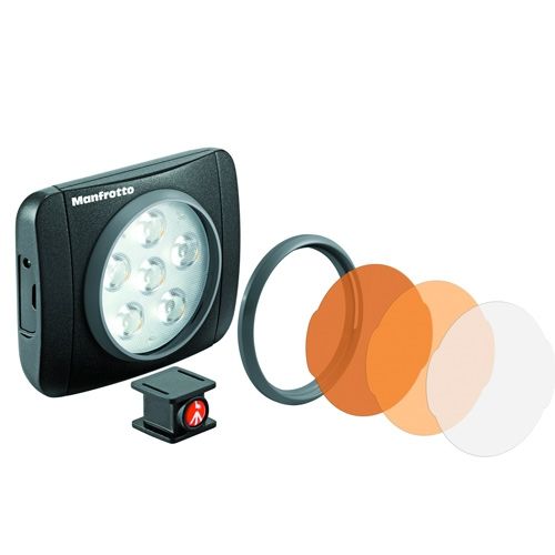 Lampara Manfrotto LED Lumie ART De 6 LEDS Negra MLUMIEART-BK