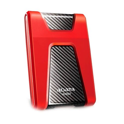 Disco Duro Externo HD650 2TB Rojo USB 3.1