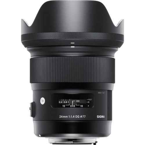 Lente Sigma 24mm F/1.4 EX DG HSM Art  P/Nikon