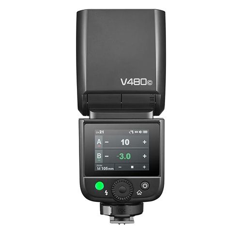 Flash Godox Ving V480F para Fujifilm con Pantalla Táctil