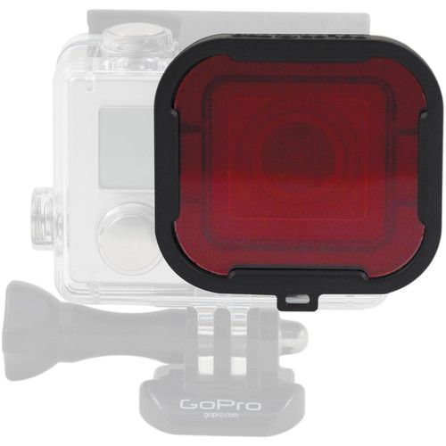 Filtro Gopro Rojo Para Buceo Red Dive Filter For Standard Housing