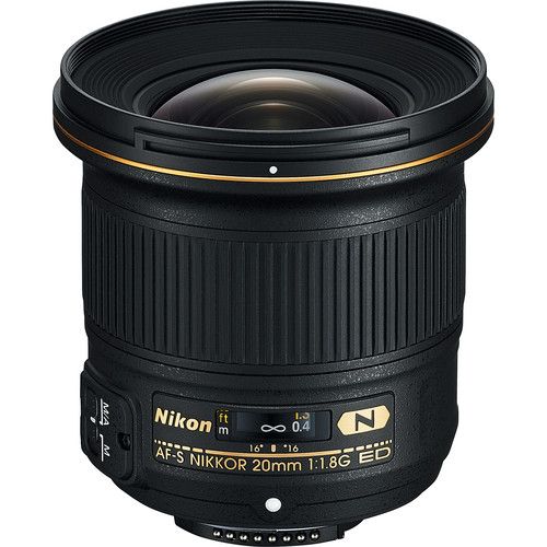 Lente Nikon AF-S Nikkor 20mm f/1.8G ED