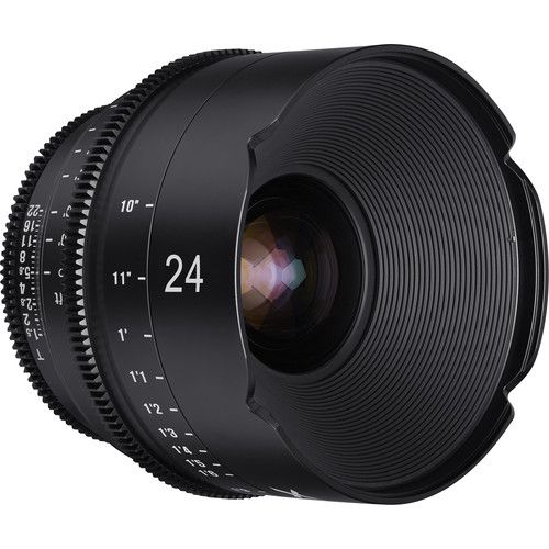 Lente Rokinon 24mm T1.5 Montura MFT Micro Cuatro Tercios Xeen BY