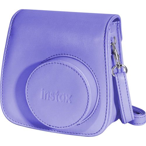 ESTUCHE DE VINIPIEL INSTAX MINI 8 MORADA