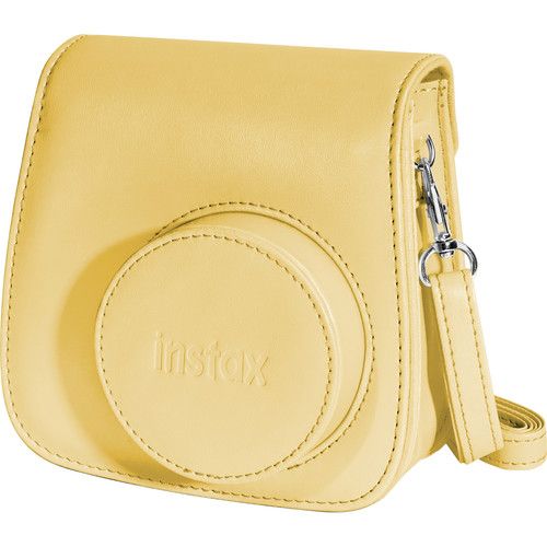 Estuche Fujifilm De Vinipiel Instax Mini 8 Amarillo