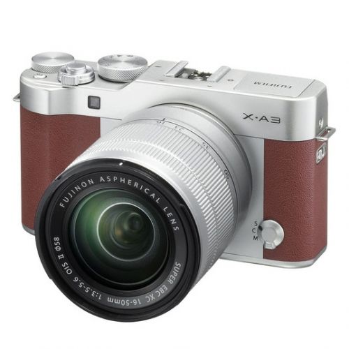 CAMARA FUJIFILM X-A3 BROWN XC 16-50MM F/3.5-5.6 OIS II