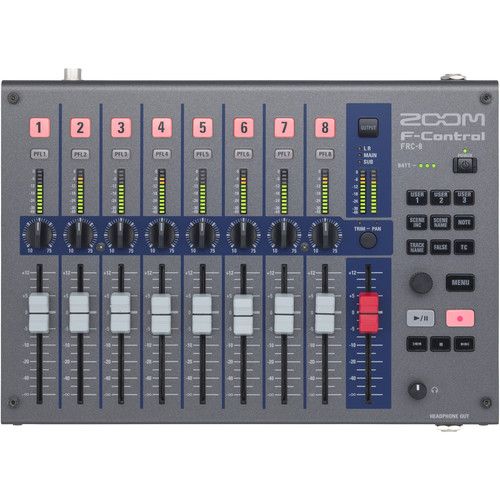 Interfaz / Grabadora ZOOM MOD. ZFRC8 SD Multipista 6x14