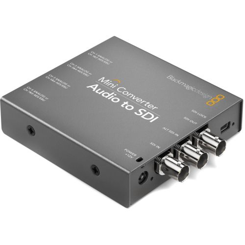 Mini Convertidor de Audio a SDI de Blackmagic Design