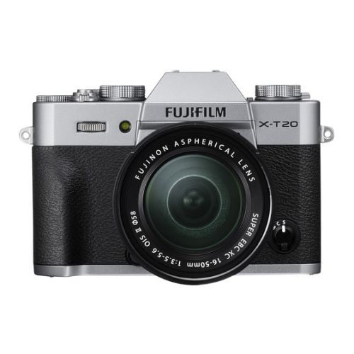 CAMARA FUJIFILM X-T20 SILVER XC 16-50MM F/3.5-5.6 OIS II