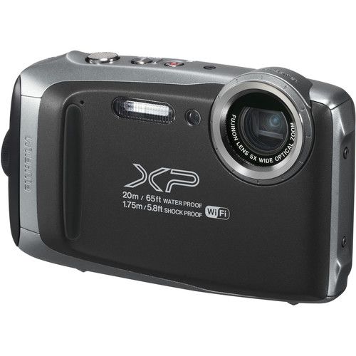 Cámara Fujifilm Finepix XP140 Gris 16mp 4k 25m Wi Fi