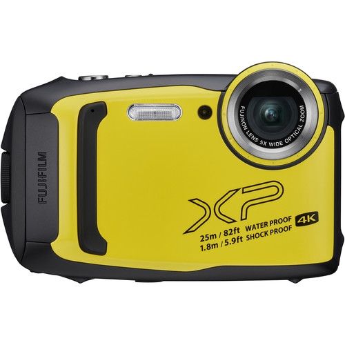 Cámara Fujifilm Finepix XP140 Amarilla 16mp 4k 25m Wi Fi