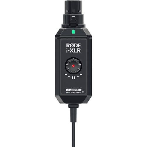 Adaptador RODE XLR digital para Apple iOS ® dispositivos