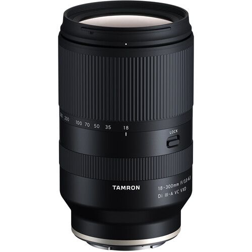 Lente Tamron 18-300mm F/3.5-6.3 Di III-A VC VXD w/hood SONY E mount APS-C