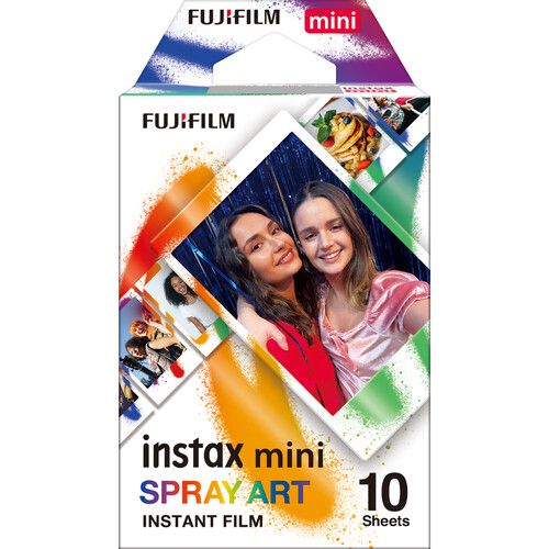 Cartucho Fujifilm Instax Mini Sray Art para 10 Fotos 