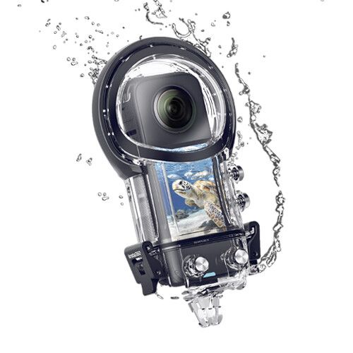 Carcasa impermeable para Insta360 ONE X3, carcasa protectora de buceo  submarino 40 m con accesorios - Fotomecánica