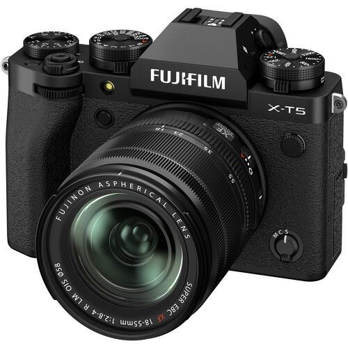 NUEVA Cámara Fujifilm X-T5 Negra + XF18-55mm