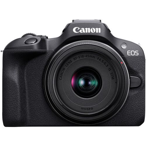 Cámara Canon EOS R100 RF-S 18-45mm F4.5-6.3  IS STM