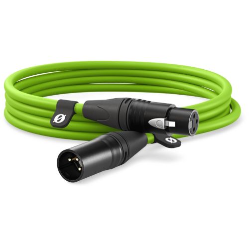 XLR CABLE 3M Verde