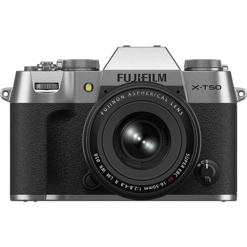 Cámara Fujifilm X-T50 Plata + XF16-50mm