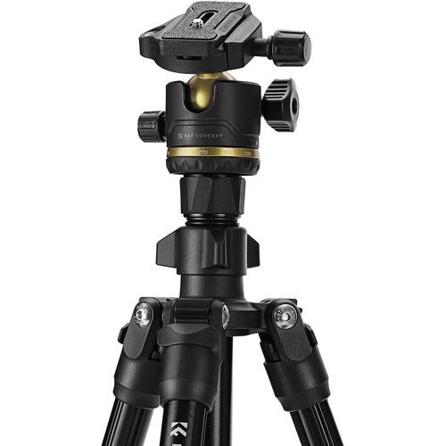 Tripié de Viaje K&F Concept de Magnesio K234A3 con Cabezal Esférico (rótula) BH-36