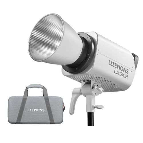 Lámpara Monolight Godox LED RGB Litemons LA150R-K1 (Negro, Kit de viaje)