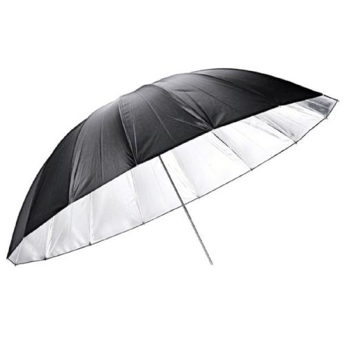 Sombrilla Reflectora Godox de Luz NEGRA/PLATA 185cm UB-L3-75