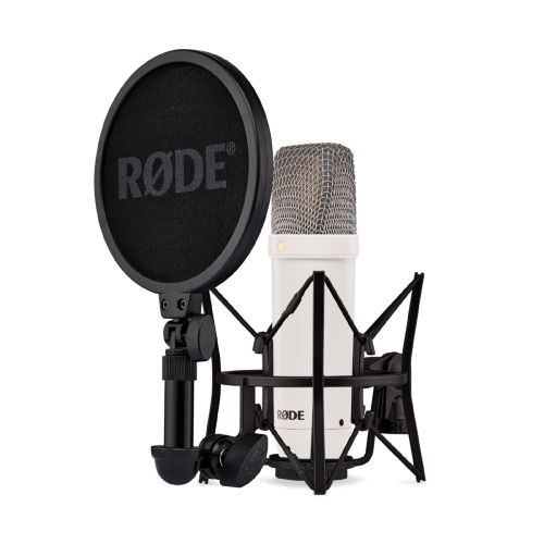 Micrófono Rode NT1 Signature White de Estudio de Condensador Cardioide