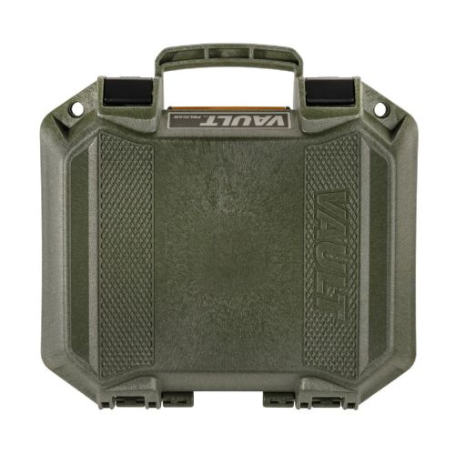 Estuche de alta resistencia Vault V100C Verde Militar con Foam