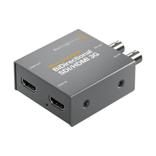 Micro Convertidor Blackmagic Design Bidireccional SDI a HDMI 3G con Adaptador de Corriente