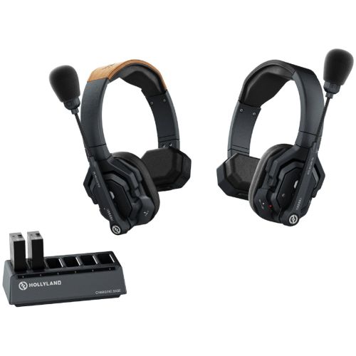 Hollyland Solidcom SE-2S Global Version Sistema de Intercomunicación Full-Duplex con 2 Headsets