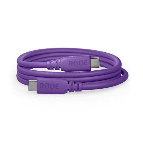 Cable de Alta Calidad RODE SC27 PURPLE  USB-C a USB-C Longitud de 2 mts