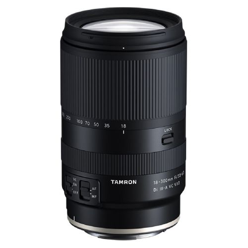 Lente Tamron 18-300mm F/3.5-6.3 Di III-A VC VXD w/hood Canon RF-S