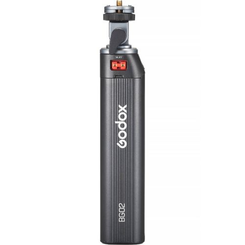 Handgrip con Batería Godox BG02 Empuñadura para Lámparas con Entrada USB-C