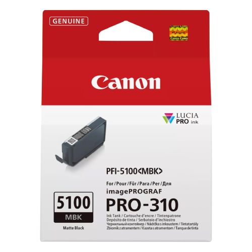 Tinta Canon PFI-5100 MBK para PRO-310