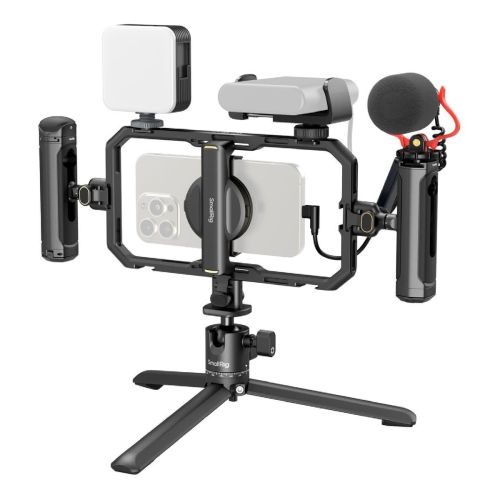 Kit de Video Todo en Uno SmallRig 4704 Para Creadores con Smartphone (Quick Pro Edition)