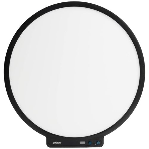 Panel de luz Aputure LED redondo bicolor Amaran Verge Max (carbón vegetal)