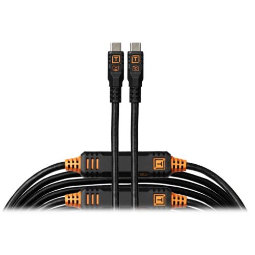 Cable TetherPro Tether Tools Optima USB-C M - USB-C M (9.4 m, negro antirreflectante) CUC31G2-BLK