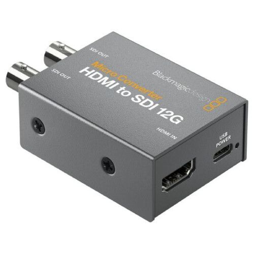 Micro Convertidor de Señal  Blackmagic Design HDMI a SDI 12 G