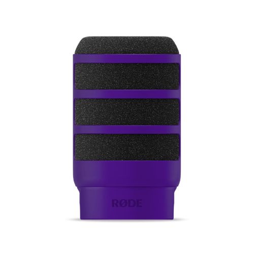 Filtro antipop Rode de lujo diseñado PodMic o PodMic USB WS14 Morado