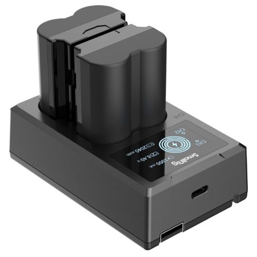 Kit de 2 Baterías NP-W235 y Cargador Dual SmallRig 3822, 2040mAh / 14.69Wh
