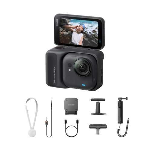 Cámara de Acción Insta360 GO Ultra Creator Bundle Black