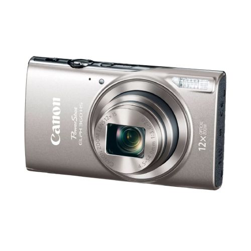 Camara Canon Powershot ELPH 360 HS A Plata