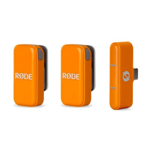 Micrófono Wireless Micro Orange Inalámbrico Ultra-Compacto. Wireless Micro (USB-C, Orange)